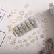 thumbnail image 3 of Accesorios para lazos de uñas Diamante 100 mixto hecho a mano resina rosa tridimensional negro blanco Aurora, 3 of 6