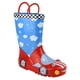 thumbnail image 1 of Cotswold - Botas de lodo para niños/niñas (Coche de carreras), 1 of 7