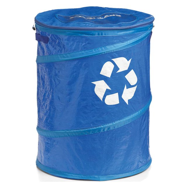 Lata de reciclaje plegable Coghlan's, ligera, 110 L, para acampar