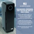GermGuardian 22” Tower Air Purifier with HEPA Filter, UV-C Sanitizer, 743 Sq. ft., AC4300BPTCA - image 7 of 10