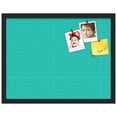 thumbnail image 2 of PinPix ArtToFrames 20x15 Custom Cork Bulletin Board    Poster Board Has a Fabric Style Canvas Finish, Framed in Satin Black (PinPix-650), 2 of 5