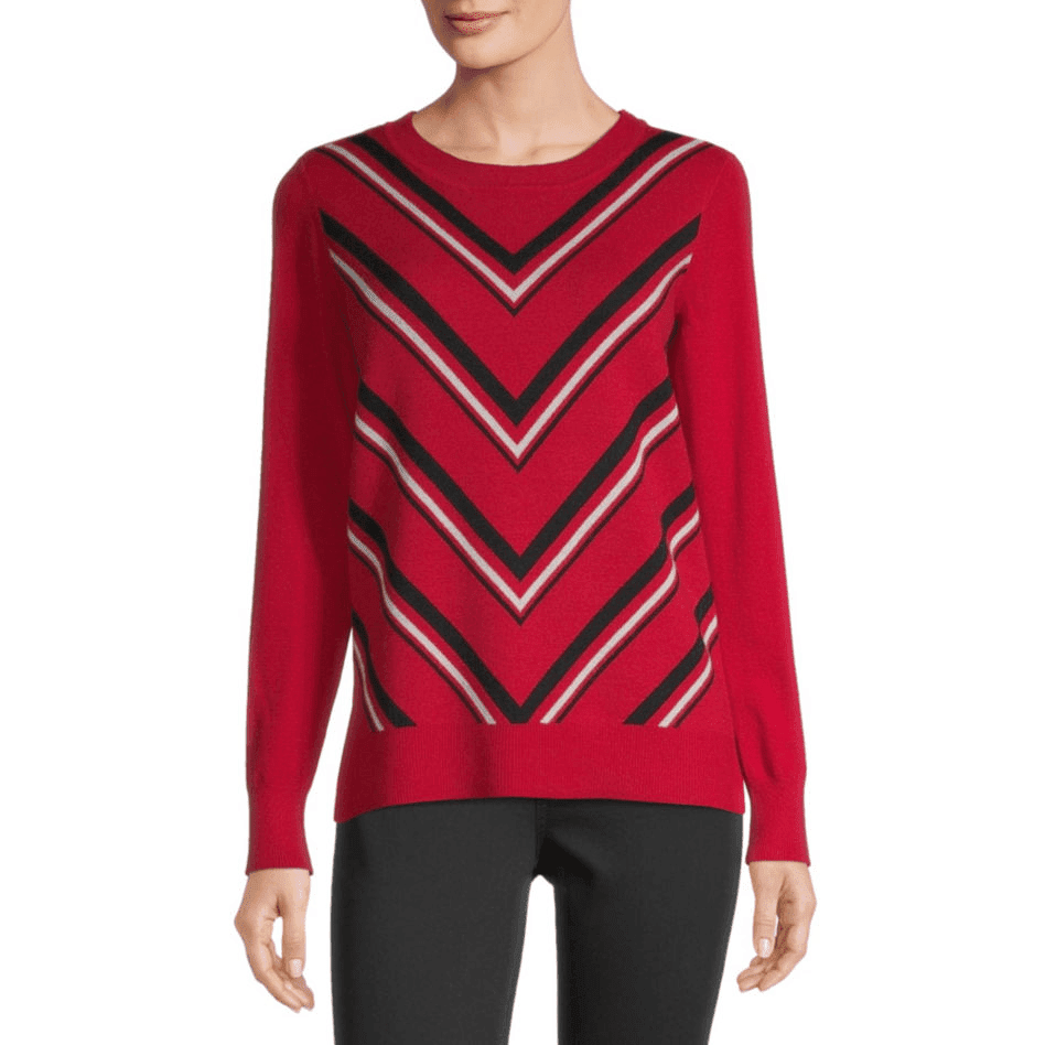Liz Claiborne Womens Round Neck Long 