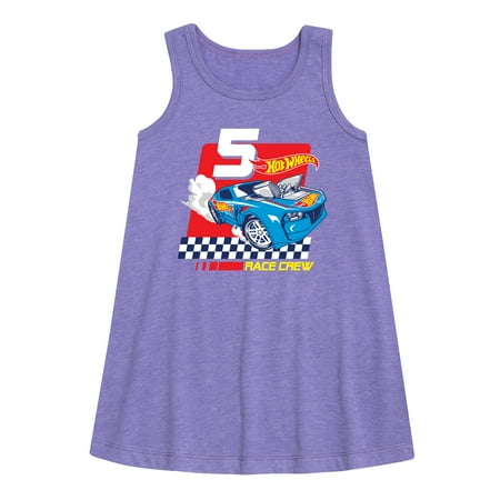 

Hot Wheels - Race Crew 5 Yrs - Toddler And Youth Girls A-line Dress