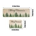 thumbnail image 3 of PALIFEUR Christmas Kitchen Rugs Set of 2, Christmas Stree Rugs, Non-Slip Washable Kitchen Mats, Kitchen Rug for Christmas Kitchen Decor Festival Holiday Party Decorations, 3 of 6