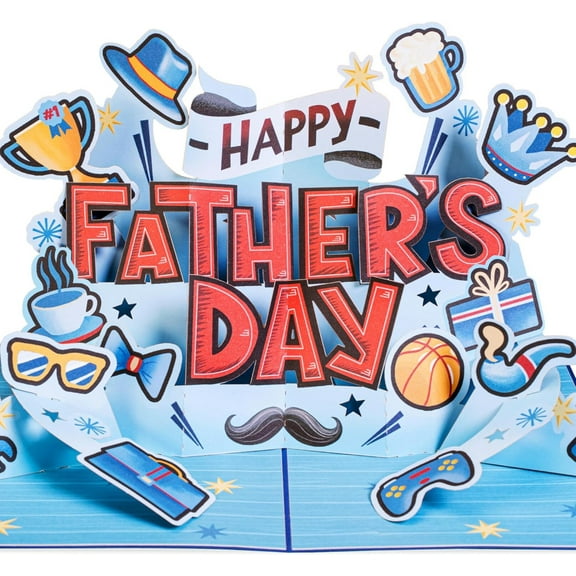 Greatest Dad Pop Up Card