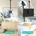 thumbnail image 4 of WALI TV Ceiling Mount for 26 to 65 Inch TVs, Adjustable TV Bracket Fits Most LED, LCD, OLED and Plasma Flat Screen Display, Up to 110 lbs, Mounting Ho, 4 of 9