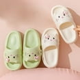 thumbnail image 6 of Women House Slippers Cloud Cat Cartoon Cute Funny Sandals Couples Summer Flip Flops Eva Female Male Beach Slides Home Shoes, 6 of 6