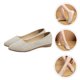 thumbnail image 5 of TABLETREANDS 1Par Flats Beige Para Mujer Casual Y Fácil De Poner, 5 of 8