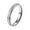 Silver, variant on Women's Stainless Steel 4MM Minimalist Sandblasted Skinny Ring Gold Size 7