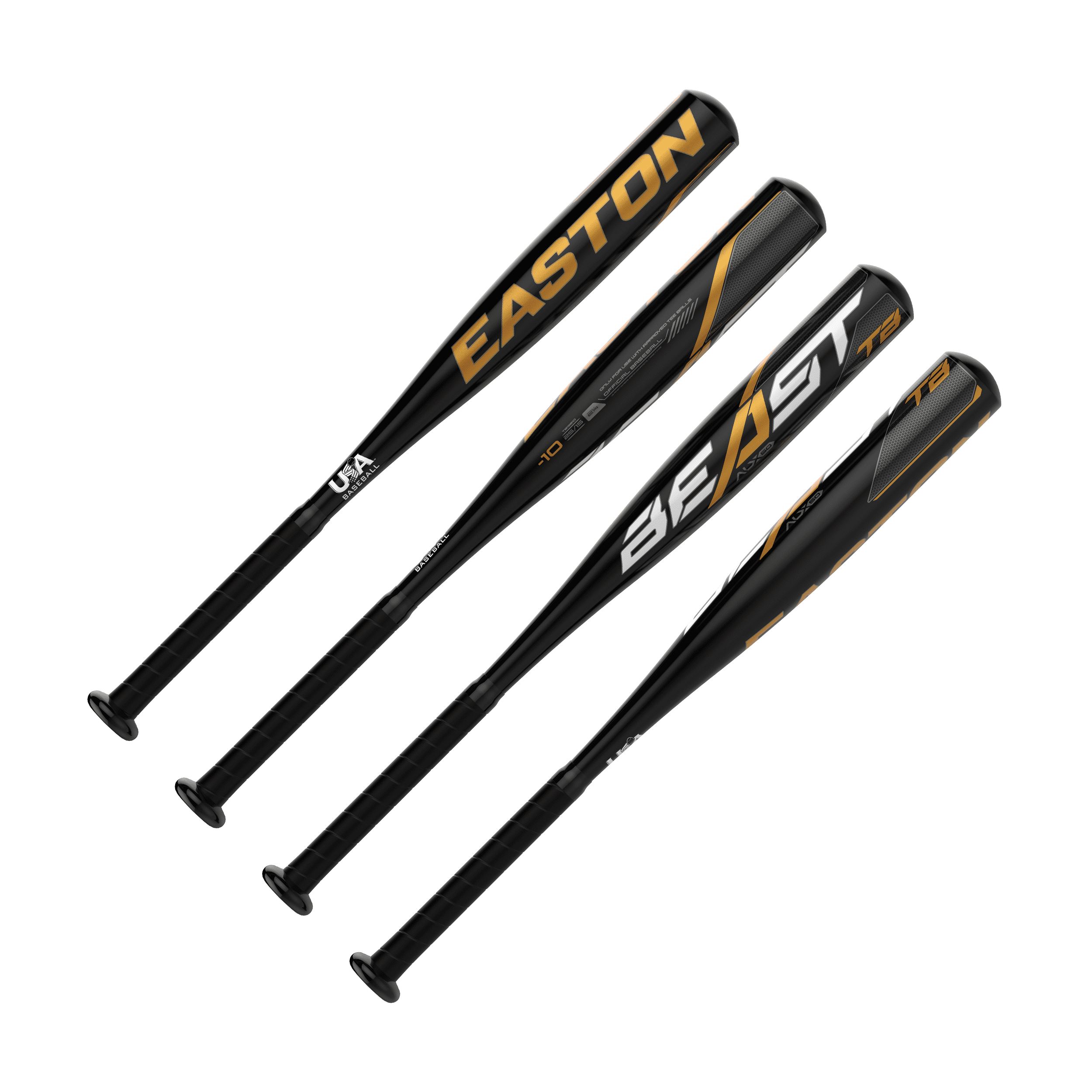 EASTON BEAST -10, 2 1/4" Barrel, USA Youth Tee Ball Baseball Bat, 24"/14oz