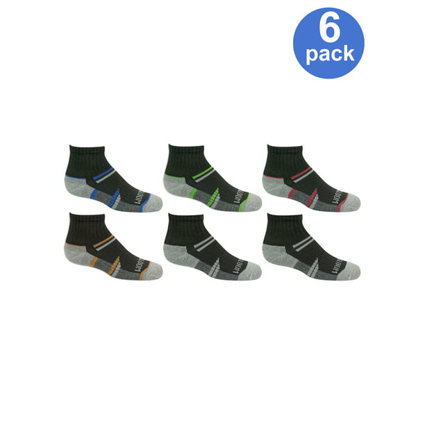 Ankle Socks, 6 Pairs (Big Boys) - Walmart.com