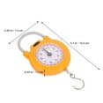thumbnail image 2 of OULII Dial Scale Hanging Yellow Metal 1 Pair Multi Purpose for Home and Travel Use, 2 of 8