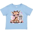 thumbnail image 3 of Inktastic You Bet Giraffe I'm Cute Girls Toddler T-Shirt, 3 of 5