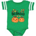 thumbnail image 3 of Inktastic Big Brother Pumpkins with Fall Leaves Boys Baby Bodysuit, 3 of 5