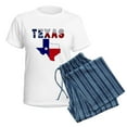 thumbnail image 5 of CafePress - Flag Map With Texas Women's Light Pajamas - Women's Short Sleeve Print T-Shirt and Pants Light Cotton Pajama Set, 5 of 7