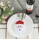 thumbnail image 4 of Decoraciones navideñas, adornos navideños, regalos navideños. Fundas clásicas para cubiertos navideños, bolsas decorativas festivas estilo occidental para cuchillos y tenedores, ideales para hoteles,, 4 of 6