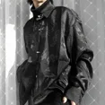 thumbnail image 4 of -blusas Harajuku Vintage para mujer, ropa de calle de gran tamaño con estampado de dragón, camisas de manga larga con botones, estilo chino, tendencia Punk, 4 of 5
