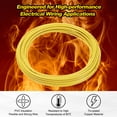 thumbnail image 3 of Uxcell 20 Gauge Hook Up Wire 25FT 300V Tinned Copper Electrical Wire, Yellow, 3 of 6