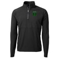 thumbnail image 2 of Men's-Cutter & Buck  Black Austin FC Adapt Eco Knit Hybrid Recycled Raglan Quarter-Zip Top, 2 of 3