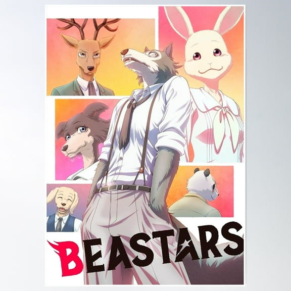 Beastars Family Poster Wall Art, Modern Wall Decor, 8x12 UNFRAMED