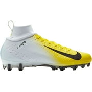 Nike Men's Vapor Untouchable 3 Pro Football Cleats White/Yellow 12