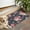 Pioneer Flower Floral-4, variant on Pioneer Flower Floral Print Pattern Door Rugs,Washable Non Slip Door Mats Indoor,Decorative Door Mats,Entry Mat Indoor for Entrance,Bedroom,Kitchen,Bathroom,17"x30"