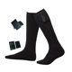 thumbnail image 2 of Calcetines térmicos para clima frío y cálidos para hombres y mujeres, ideales para acampar, hacer senderismo, pescar esquiar. Negro, 2 of 4
