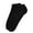 Black, variant on PULLIMORE 9 Pairs Mens Womens Ankle Athletic Socks Casual Solid Low Cut Sock (3 Colors)