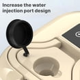 thumbnail image 3 of Handheld Steam Cleaner 1500W, 4.5Bar High Pressure Steamer for Home and Car, 6-Level Adjustable Steam Cleaning Machine with Touch Screen, 1200ml Water Tank and Multiple Accessories (Beige), 3 of 16
