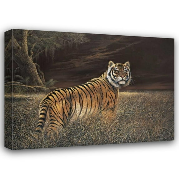 Ruane Manning 24x19 Gallery Wrapped Canvas Wall Art Titled - Splendor in the Grass