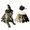 A002- Style B, variant on Pet Halloween Costumes, Cat Halloween, Witch Hat for Cats, Pet Cape, Cat Outfit, Shiny Metallic Star and Moon Design, Features Adjustable Strap for Secure Fit, Perfect for Pet