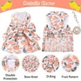 thumbnail image 3 of Dog Dress Harness Vest with Leash, No Pull Cat Pet Floral Harness Leash Set, Cute Puppy Fruit Outfit Clothes with Bow, Mesh Princess Costume for Outdoor Walking, 3 of 8
