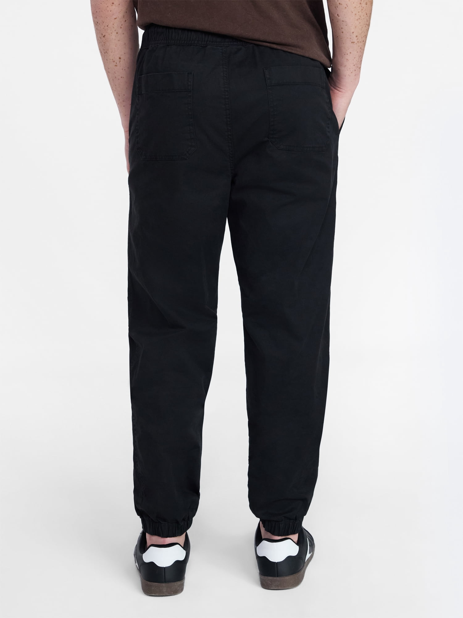 No Boundaries Twill Jogger Pants, Men's XS-5XL
