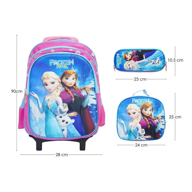 Mochila de frozen con carrito hotsell