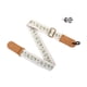 thumbnail image 3 of Correa de hombro para ukelele, ligera, bordada, de nailon, longitud ajustable, tenor Beige, 3 of 9