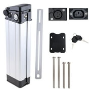 Electric Bike Battery 36V/48V Case E-bike Output Port Top Bottom Accessories