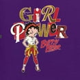 thumbnail image 5 of Wild Bobby Betty Boop Winking Girl Power Femenist Betty Boop Womens T-Shirt, Purple, Medium, 5 of 5
