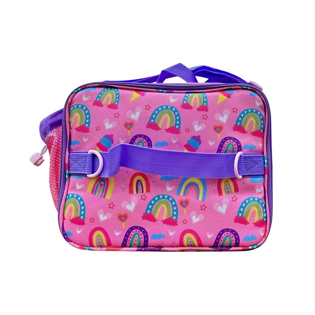Bolsa de almuerzo cruzada Fiudx colorida de aislamiento para niños