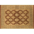thumbnail image 1 of Ahgly Company Indoor Rectangle Oriental Brown Industrial Area Rugs, 7' x 10', 1 of 4