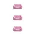 thumbnail image 4 of fastboy Dog Kennel Raised Rim For Optimal Head And Neck Support Washable Dog Bed pink S 3Set, 4 of 6