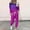 Purple, variant on successthop Womens Sweatsuit Set Plus Size Color Block Crewneck Long Sleeve Shirts and Jogger Sweatpants Trendy Fashion Outfits Activewear Tracksuit Jogging Suits Sweatsuits