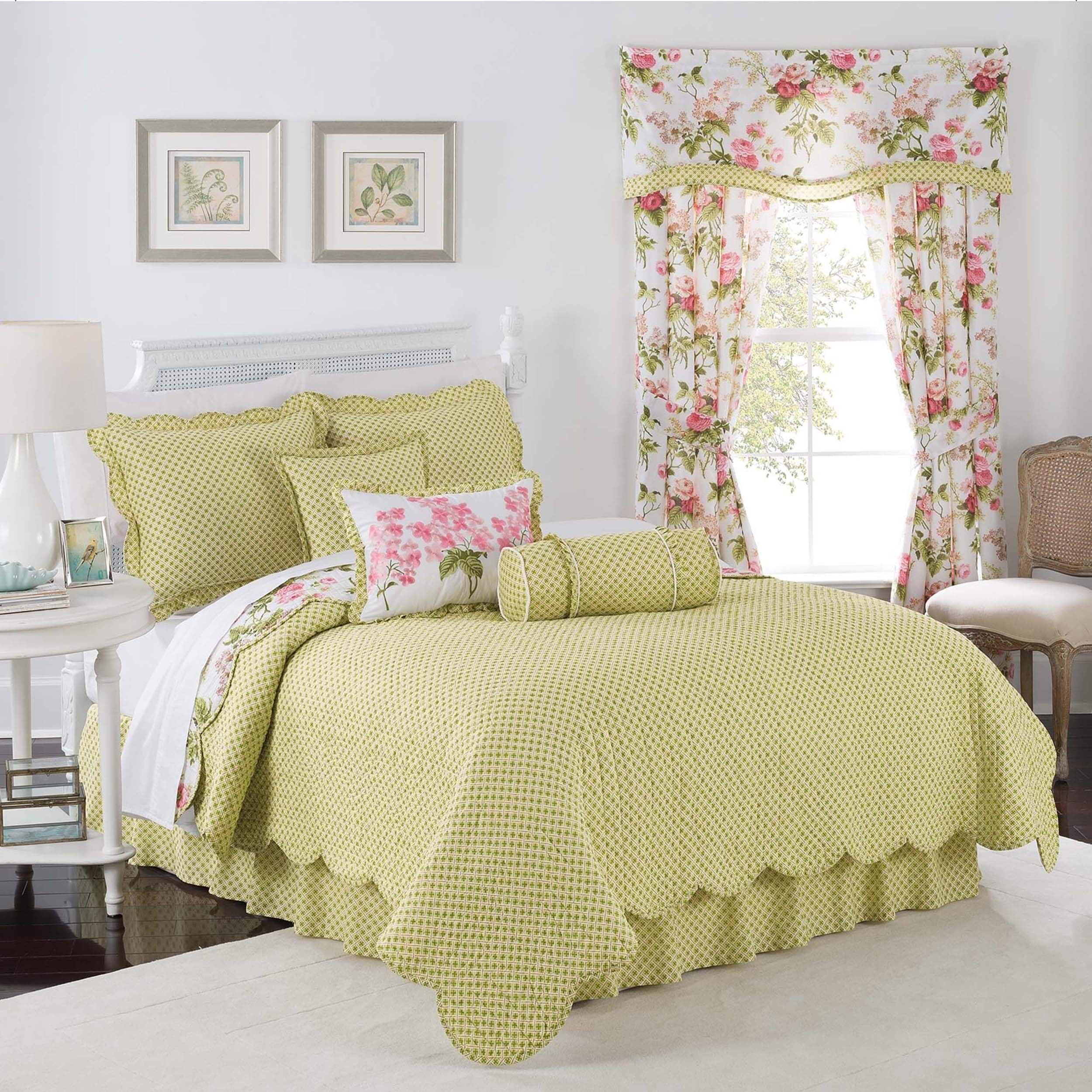 Emma S Garden Bedding Quilt Set Com
