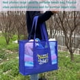 thumbnail image 6 of Large Mesh Beach Bags With Pockets & Zipper, Lightweight Beach Tote for Poolside, Trip/swim, 6 of 6