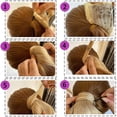 thumbnail image 5 of Curly Wave Ponytail Hair Extension For Women Synthetic Hair, Drawstring Hairpiece Wrap Aound Long Wave Ponytail Hair Pieces For Girls Shape1, 5 of 5