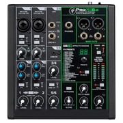Mackie ProFX6v3 6-Channel Pro Effects Mixer w/USB ProFX6 v3+XLR+1/4 Cables