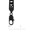 thumbnail image 4 of Men's Black Tone Stainless Steel Curb Link Chain Necklace 24" - Brilliance Fine Jewelry, 4 of 4