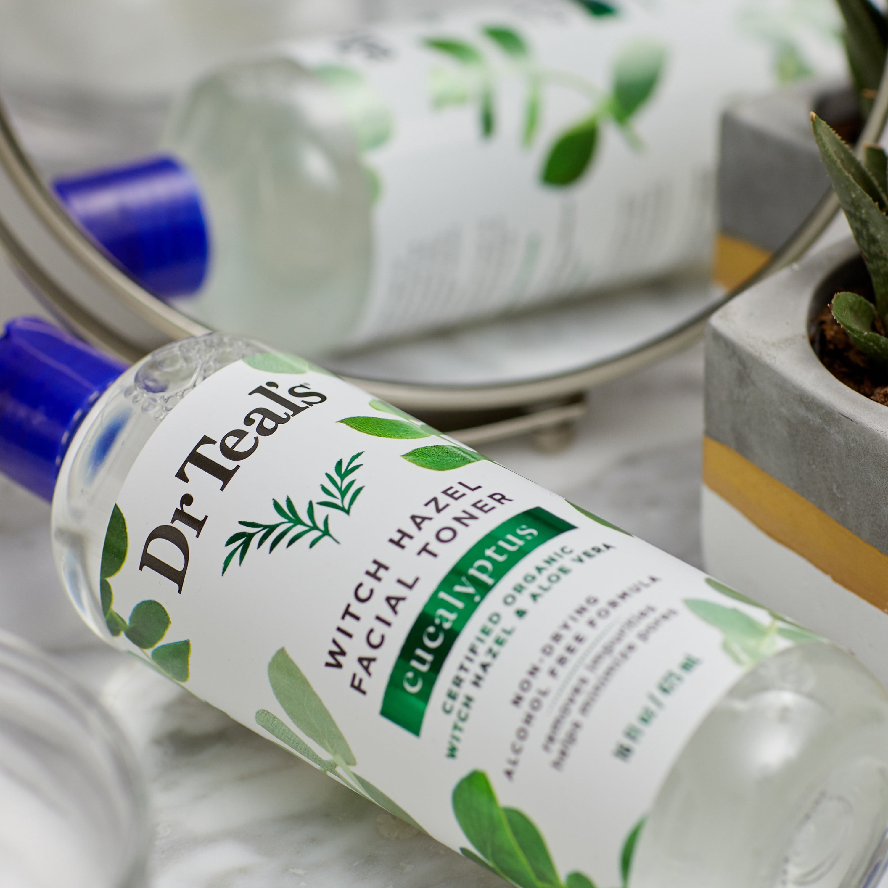 dr teal's witch hazel facial toner
