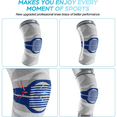 thumbnail image 4 of Neenca 2 Pcs Knee Brace for Men Women, Compression Knee Sleeve with Patella Gel Pad & Side Stabilizers, Knee Support Bandage for Pain Relief, 4 of 7