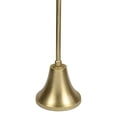 thumbnail image 5 of JONATHAN Y Irida 24" Art Deco Designer Pedestal Drink Table and Decorative End Table with Hammered Round Top and Bell Base, Antique Gold, END4007A, 5 of 5