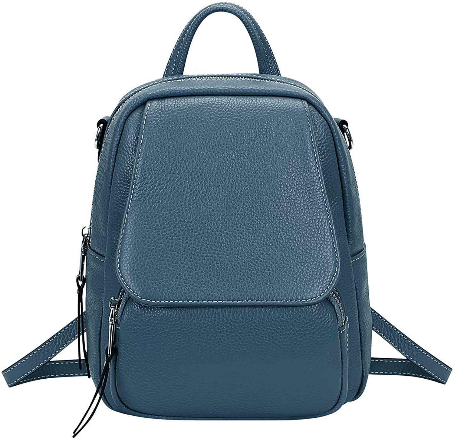 ALTOSY Mini Genuine Leather Backpack for Women Shoulder Crossbody Bag ...